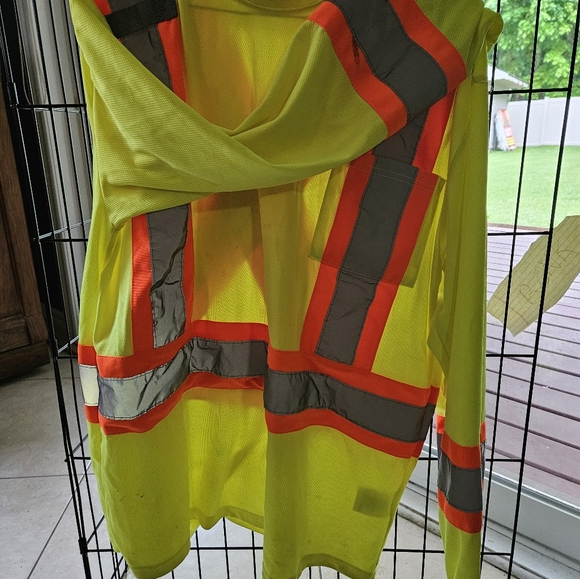 Hi visibility work shirts (4) XL - Picture 4 of 4